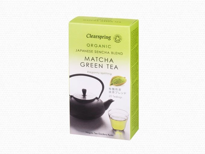 Ceai Verde Matcha Organic Clearspring, 20 Pliculete