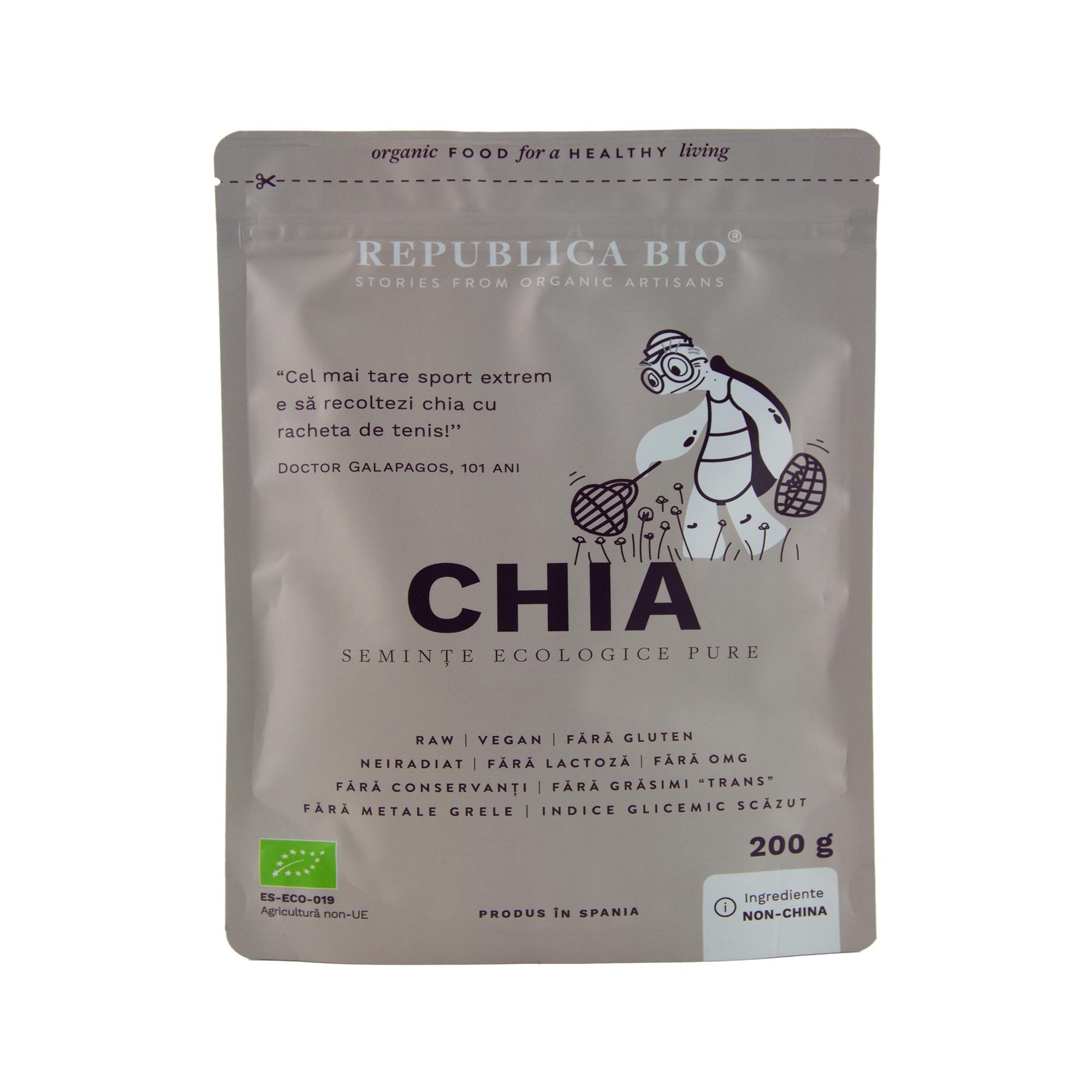 Chia, Seminte Ecologice Pure Republica Bio, 200 G