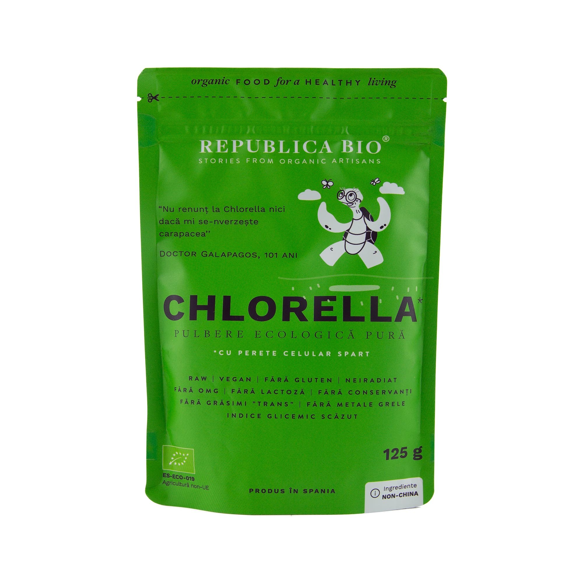 Chlorella, Pulbere Ecologica Pura Republica Bio, 125 G