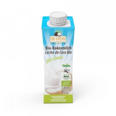 Lapte De Cocos Bio 100% Cocos Dr. Goerg, 200 Ml