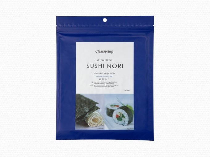 Nori Japonez Pentru Sushi Alge Marine Uscate (prajite) Clearspring, 17 G 7 Foi