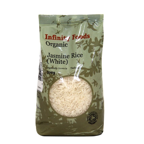 Orez Alb Jasmine, Organic Infinity Foods, 500 G